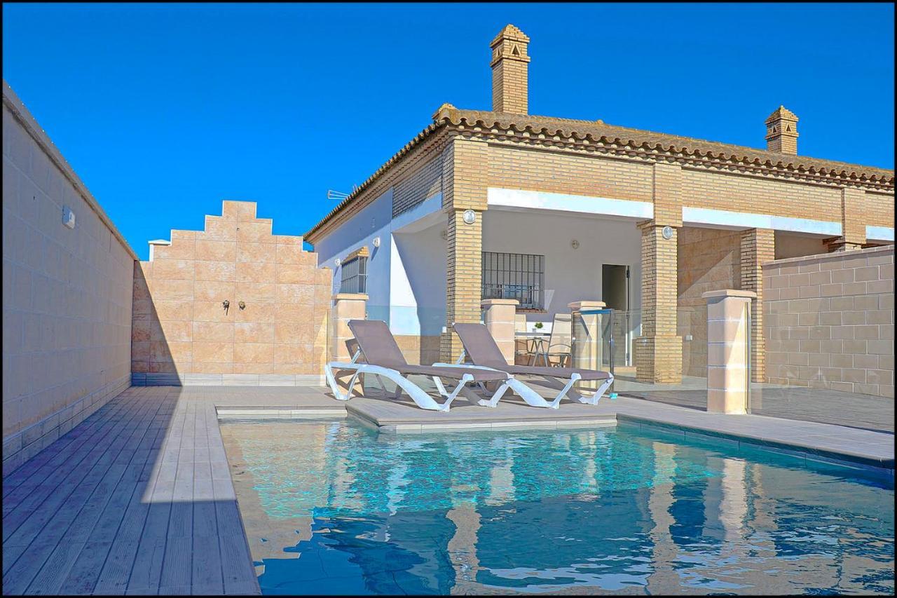 Chalet Penuelas Con Piscina Conil De La Frontera Ngoại thất bức ảnh