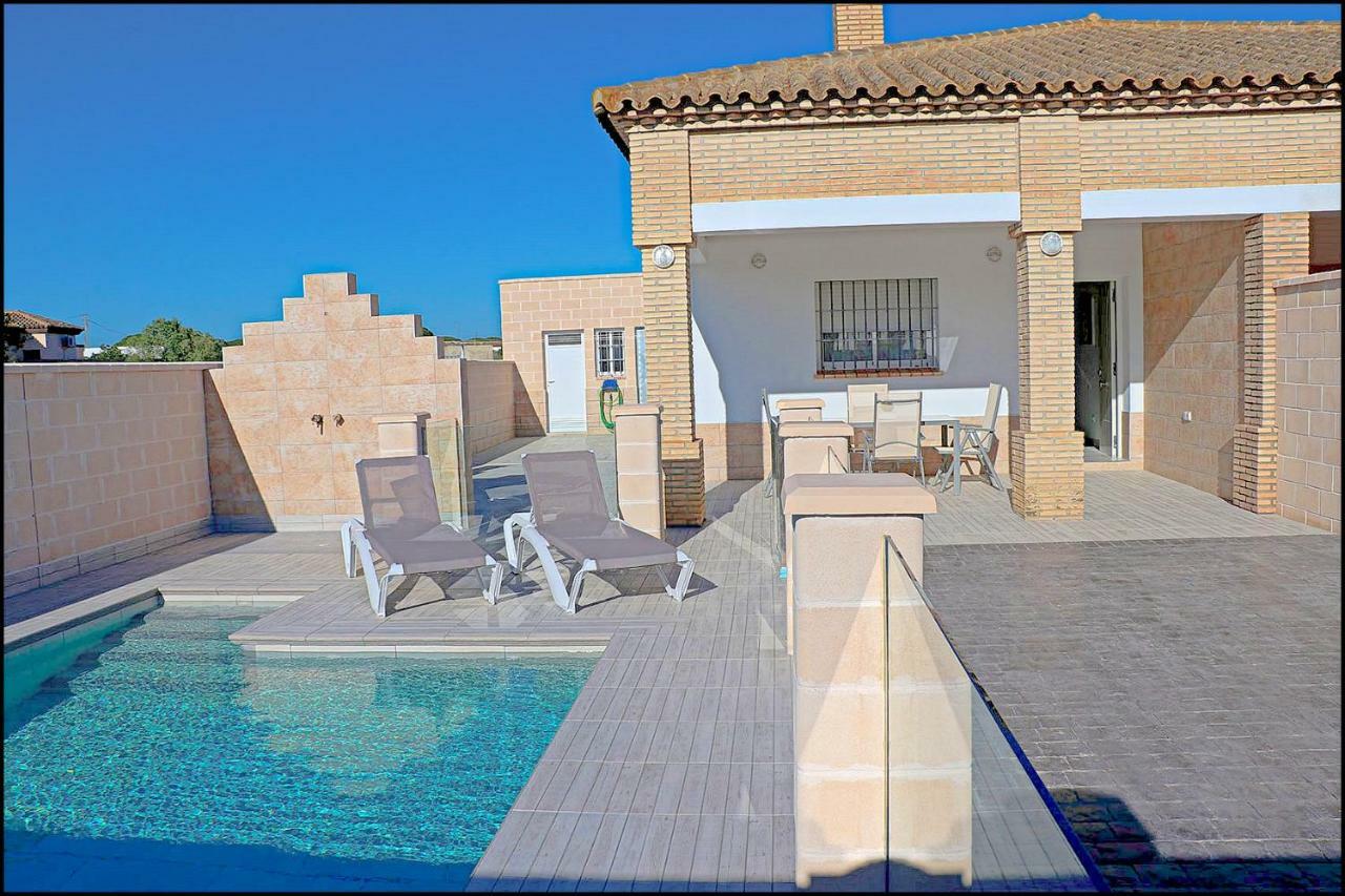 Chalet Penuelas Con Piscina Conil De La Frontera Ngoại thất bức ảnh